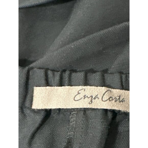Enza Costa Everywhere Pants in Black 1 Small New Womens Relaxed Trousers - Picture 8 of 14